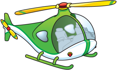 helicopter clipart loud