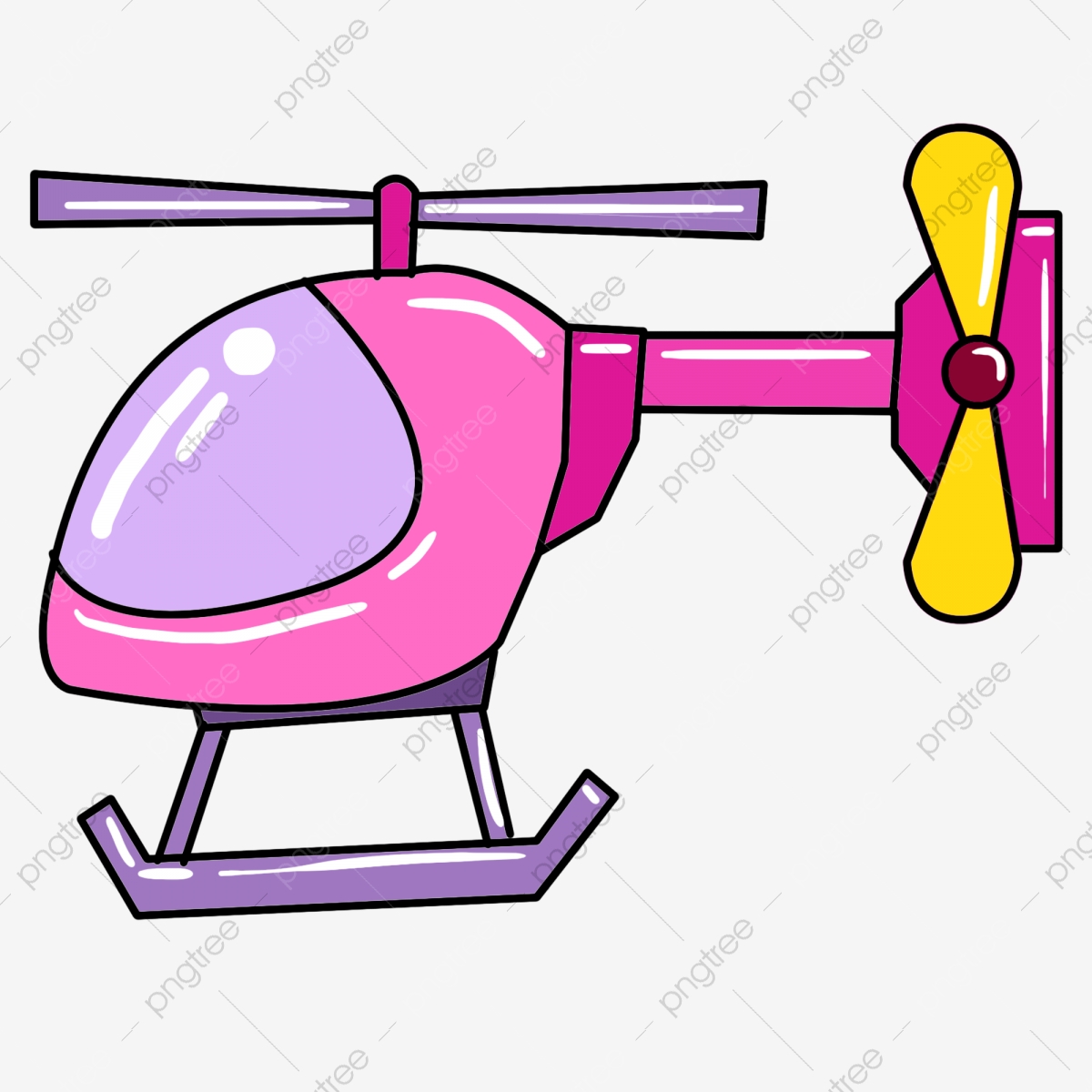 helicopter clipart loud
