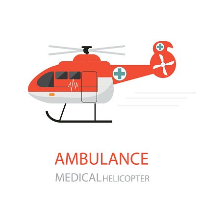 helicopter clipart medical helicopter