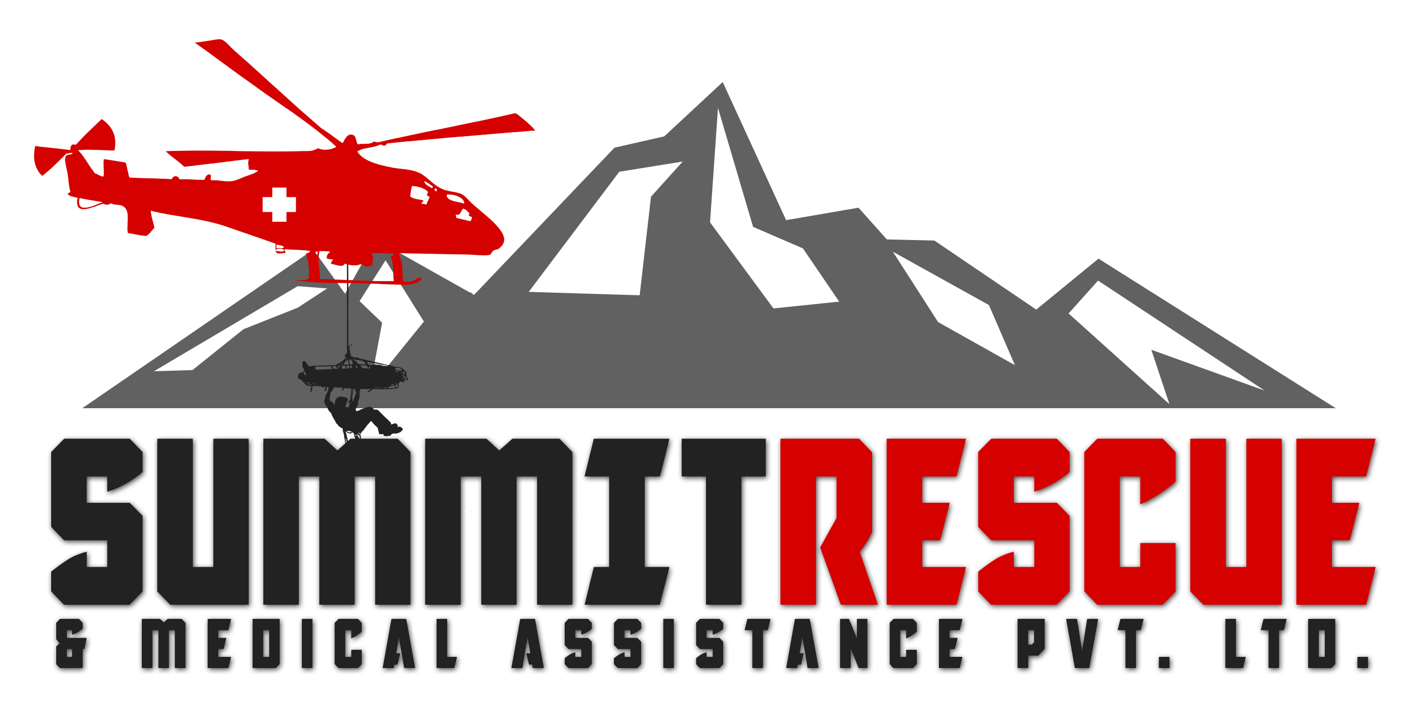 helicopter clipart mountain rescue