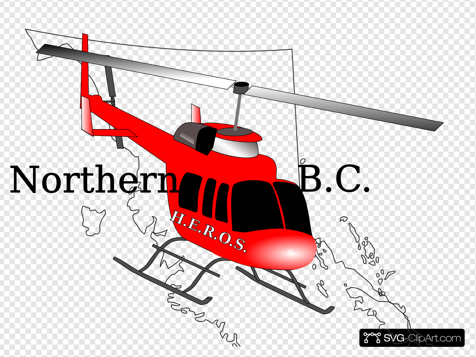 helicopter clipart red helicopter