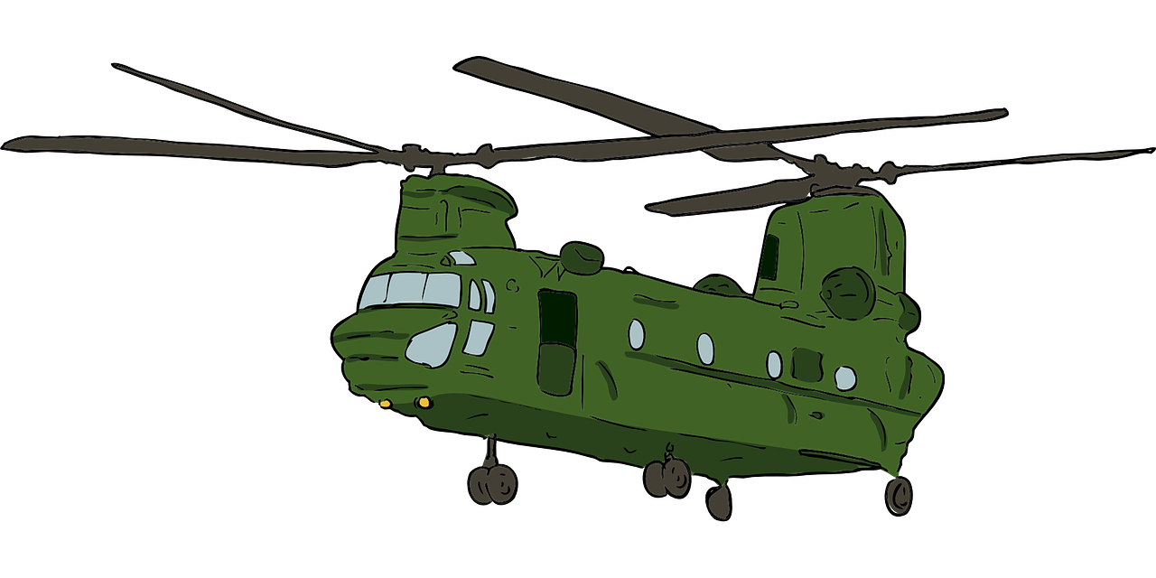 soldiers clipart helicopter