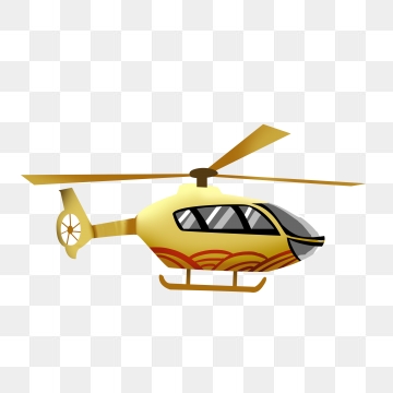 helicopter clipart vector