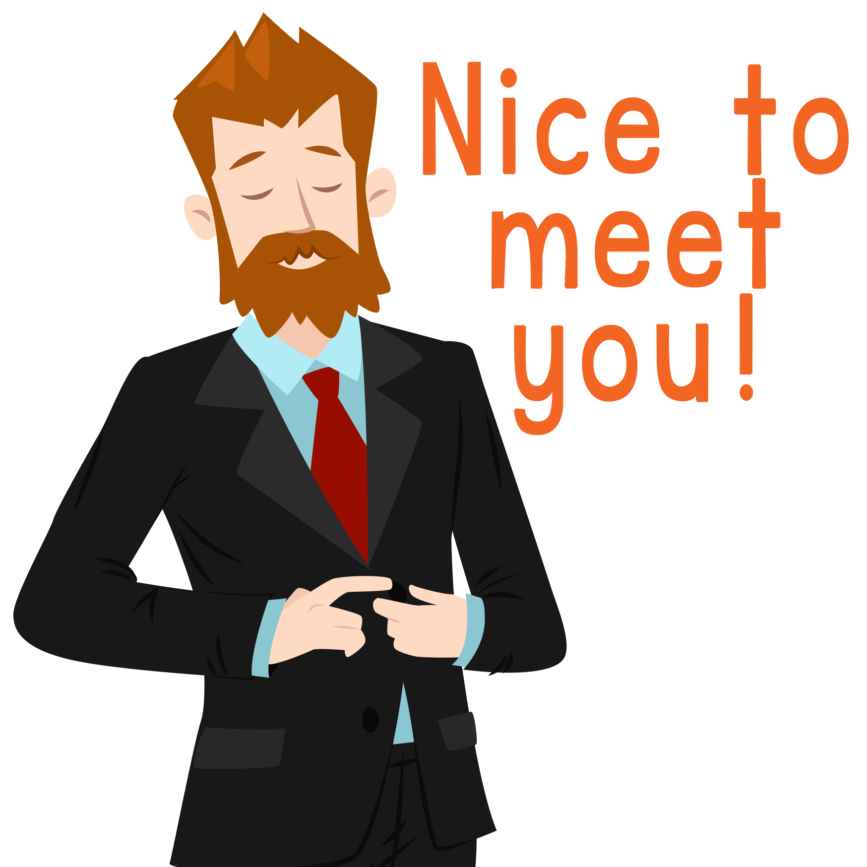 Hello clipart pleased to meet you, Hello pleased to meet you ...