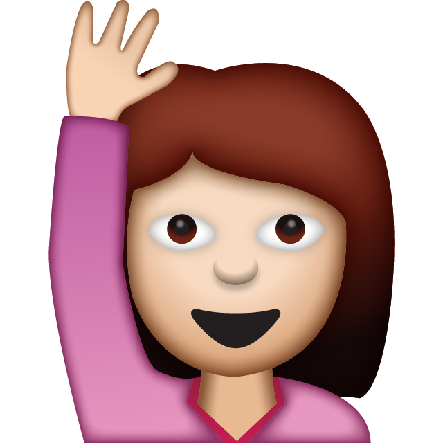 Download woman saying emoji. Hello clipart wave hello