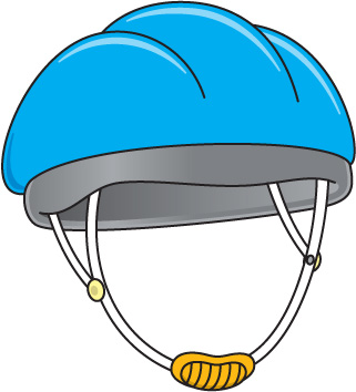 cycling clipart motorcycle helmet