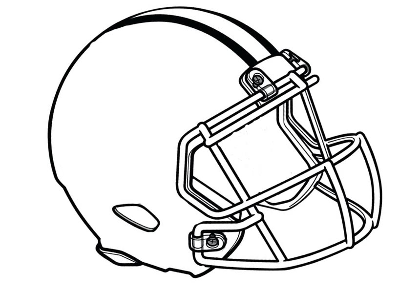 helmet clipart black and white