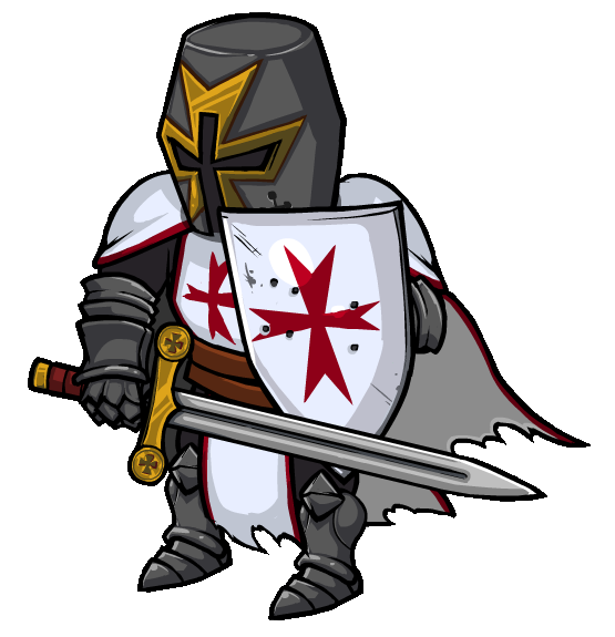 knight clipart first crusade