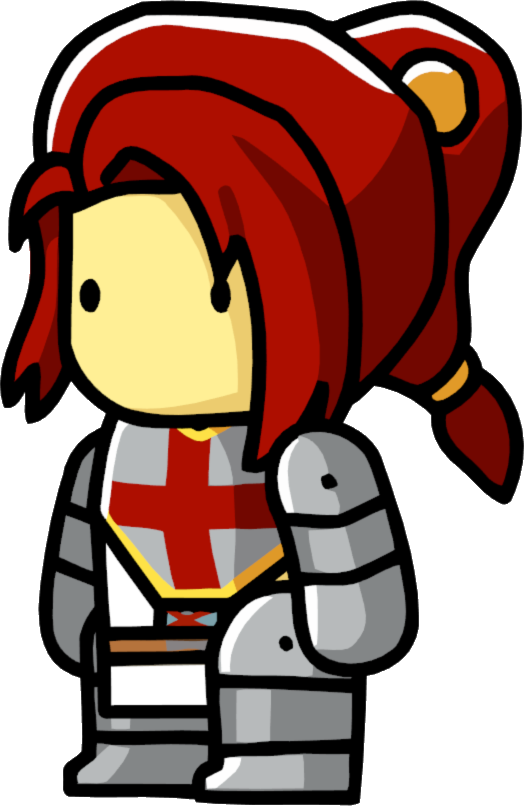 Warrior clipart crusader. Scribblenauts wiki fandom powered