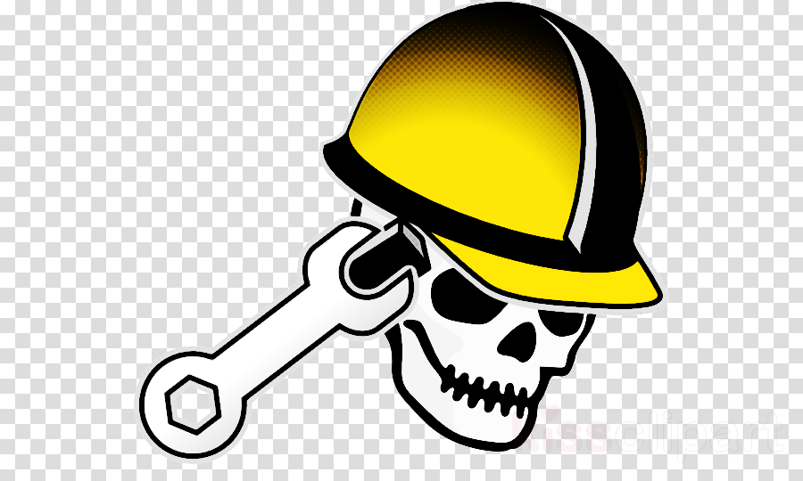 Helmet clipart headgear. Clip art yellow hard