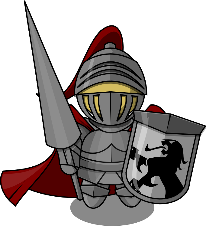 knight clipart medieval person