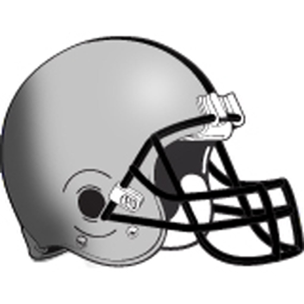 Helmet clipart silver. Football helmets free download