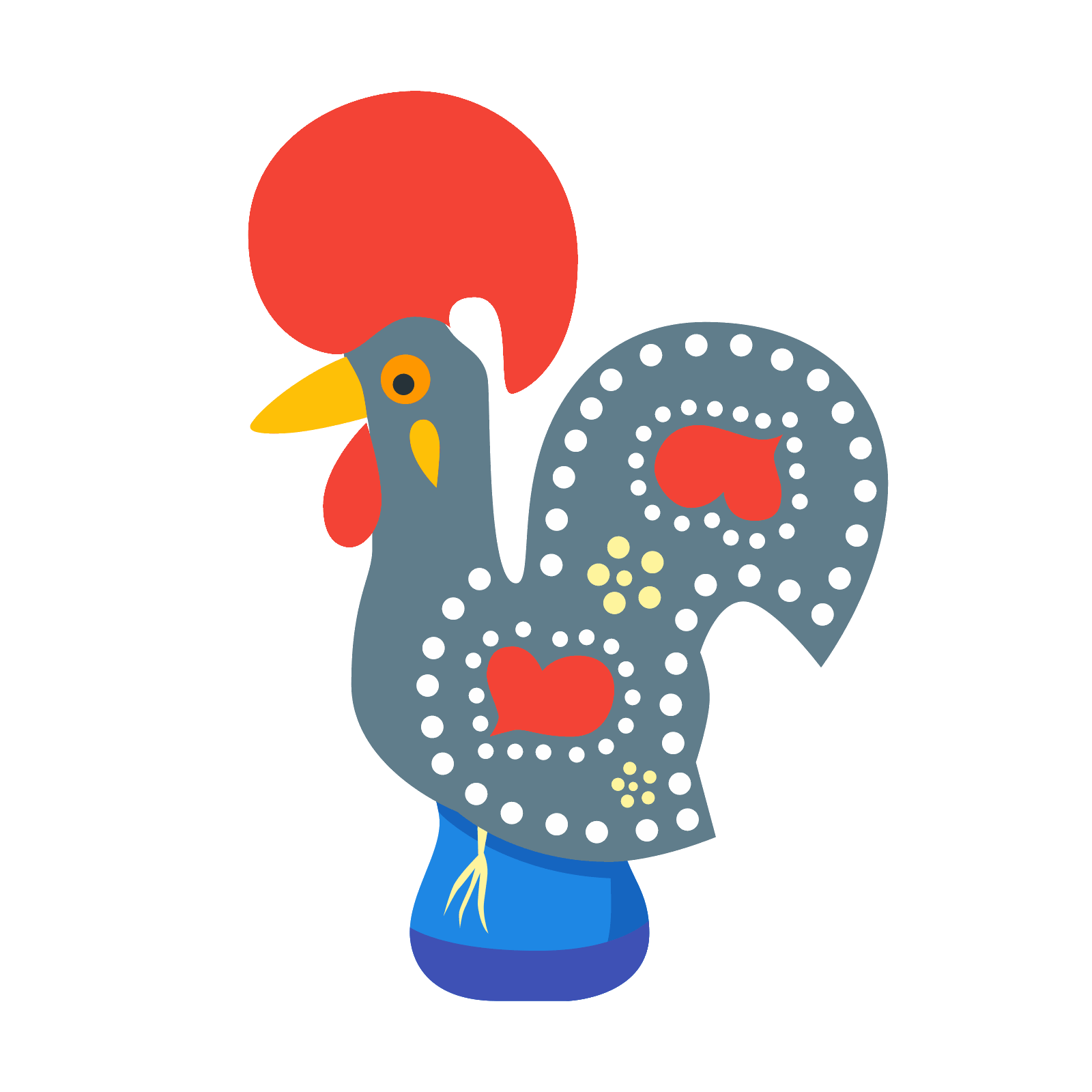 Rooster icon free download. Hen clipart gallo