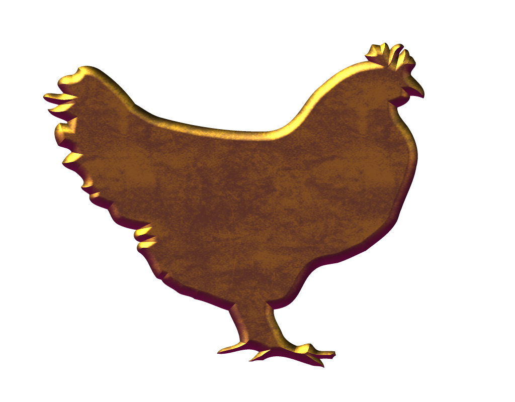 Hen golden hen