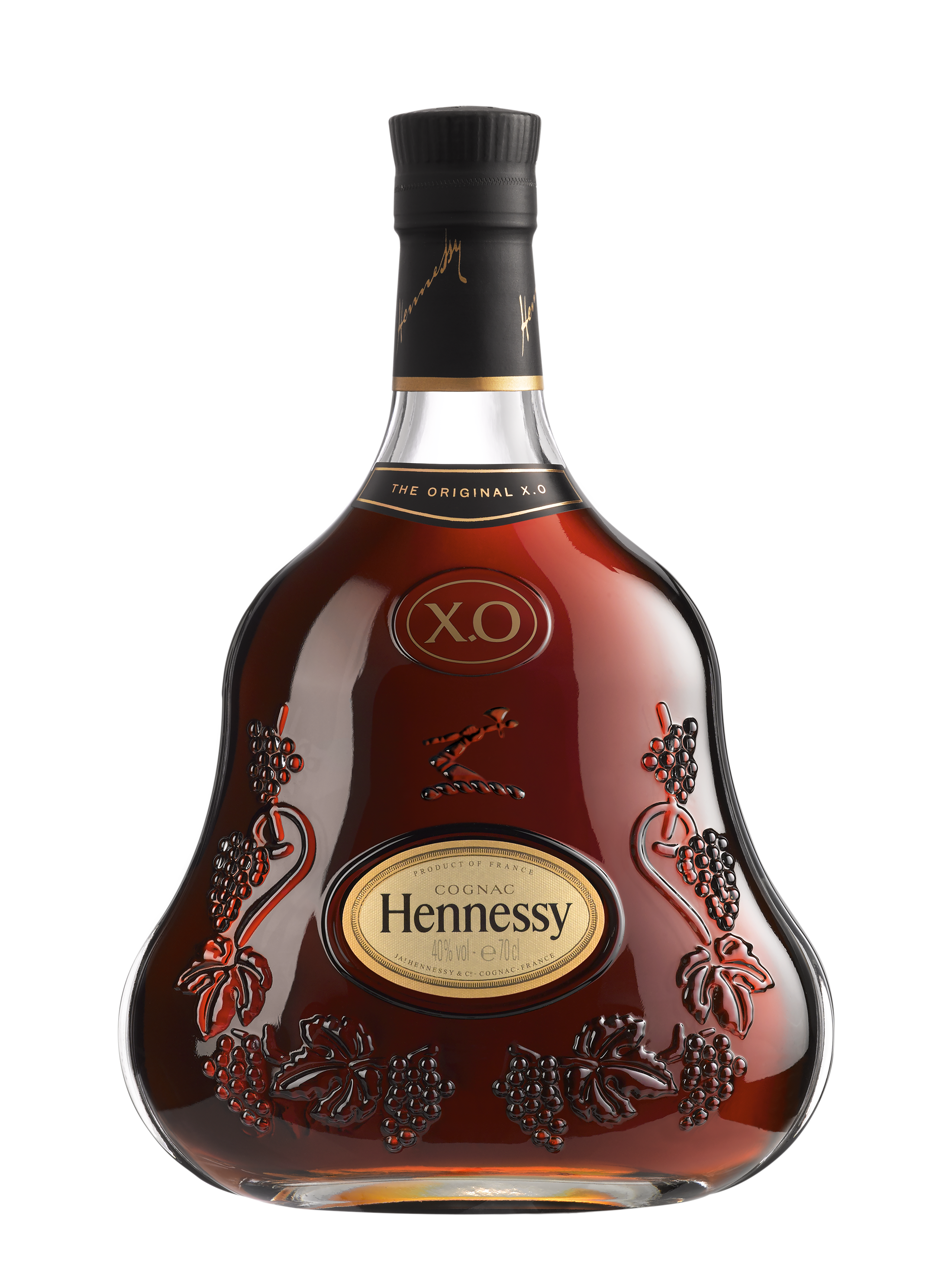 Cognac xo half cl. Hennessy bottle png
