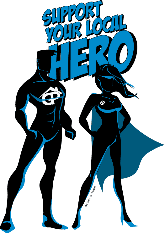 hero clipart community hero