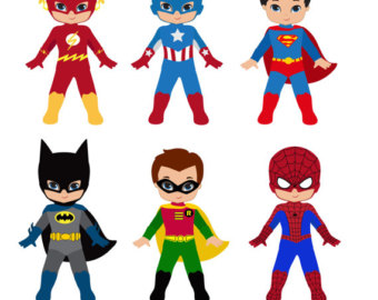 Hero clipart cute. Free superhero cliparts download