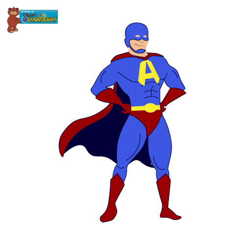 Free hero cliparts download. Superheroes clipart blue superhero