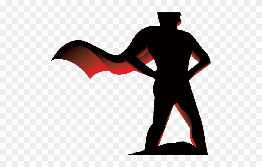 Png download pinclipart . Hero clipart silhouette