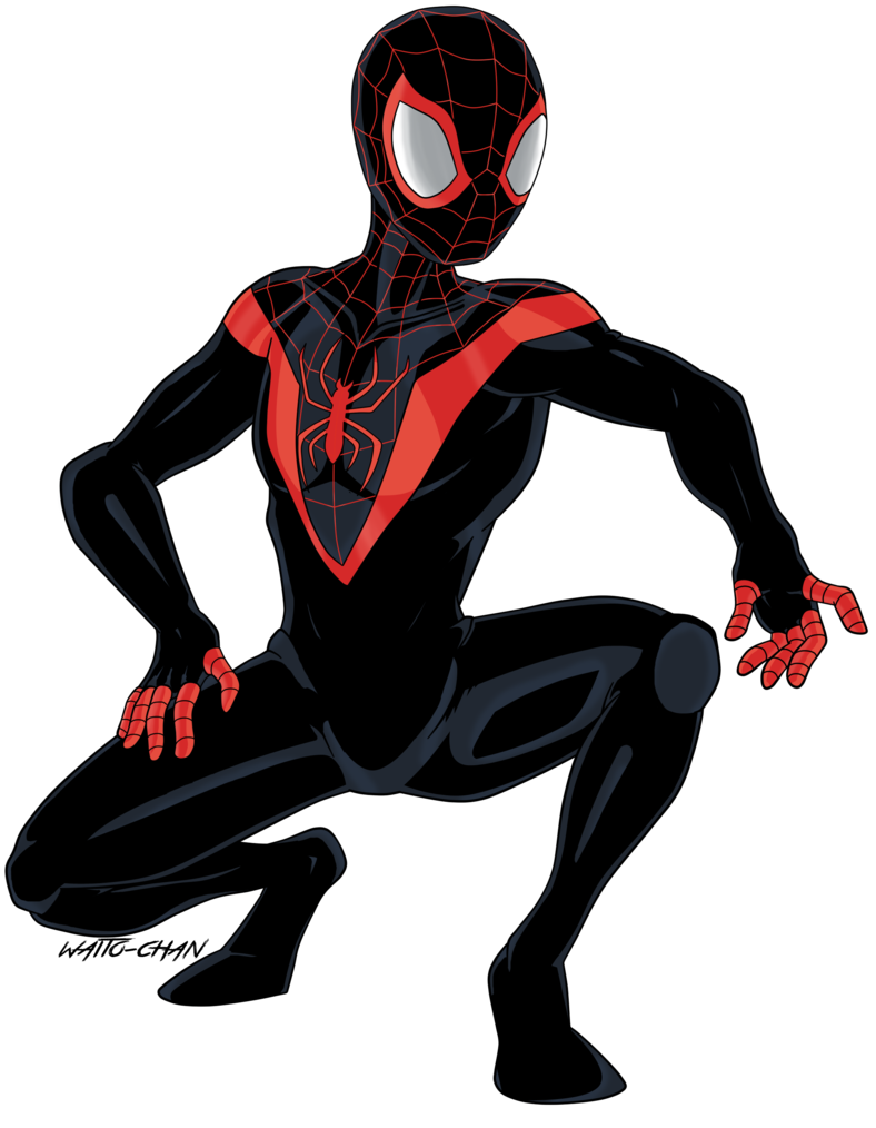hero clipart spiderman kid