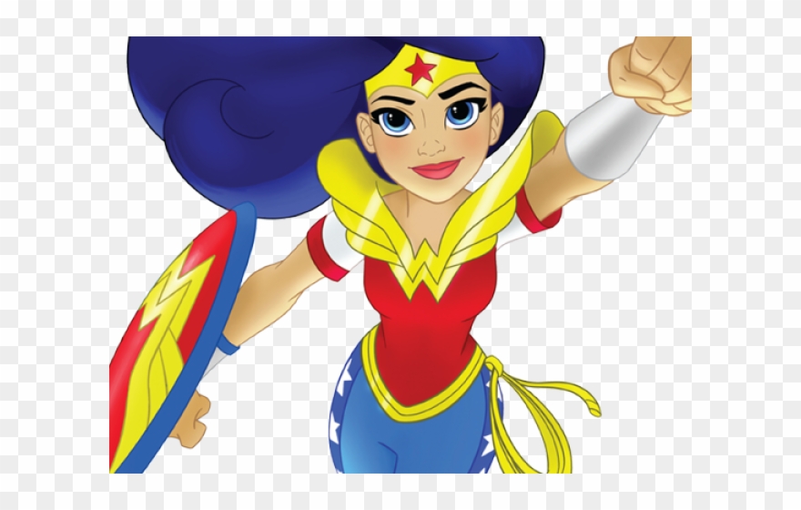 hero clipart super lady