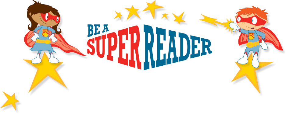 hero clipart super reader