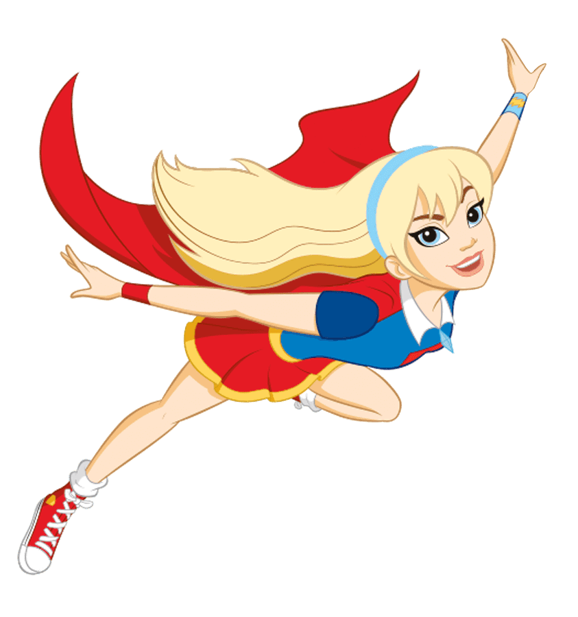 superheroes clipart supergirl