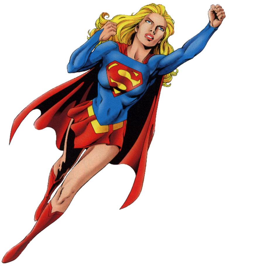 hero clipart supergirl