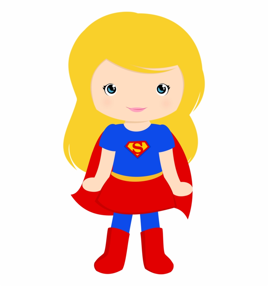 hero clipart supergirl