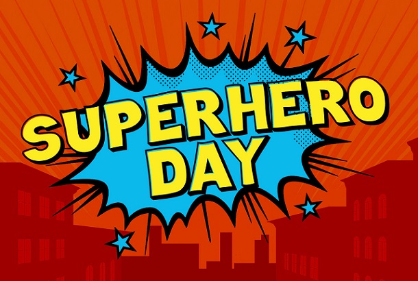 Hero clipart superhero day. Super 