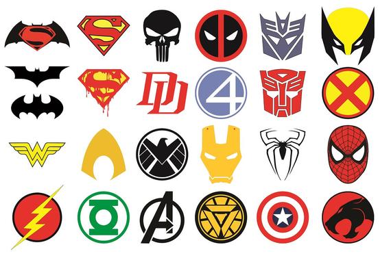 hero clipart superhero logo