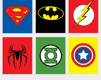 hero clipart superhero logo
