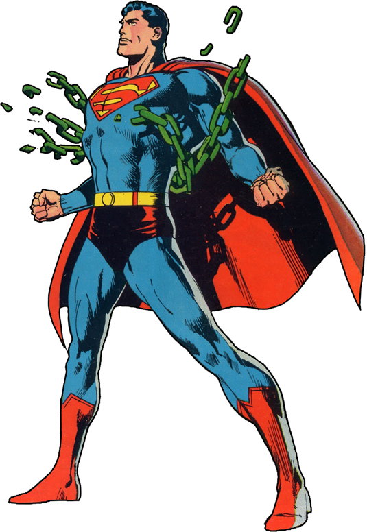 Hero clipart superhuman. Superman pre crisis vsdebating