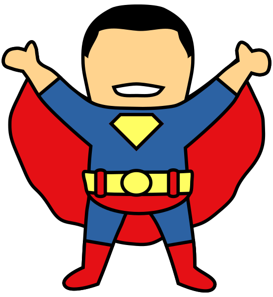 File superman wikimedia commons. Hero clipart svg