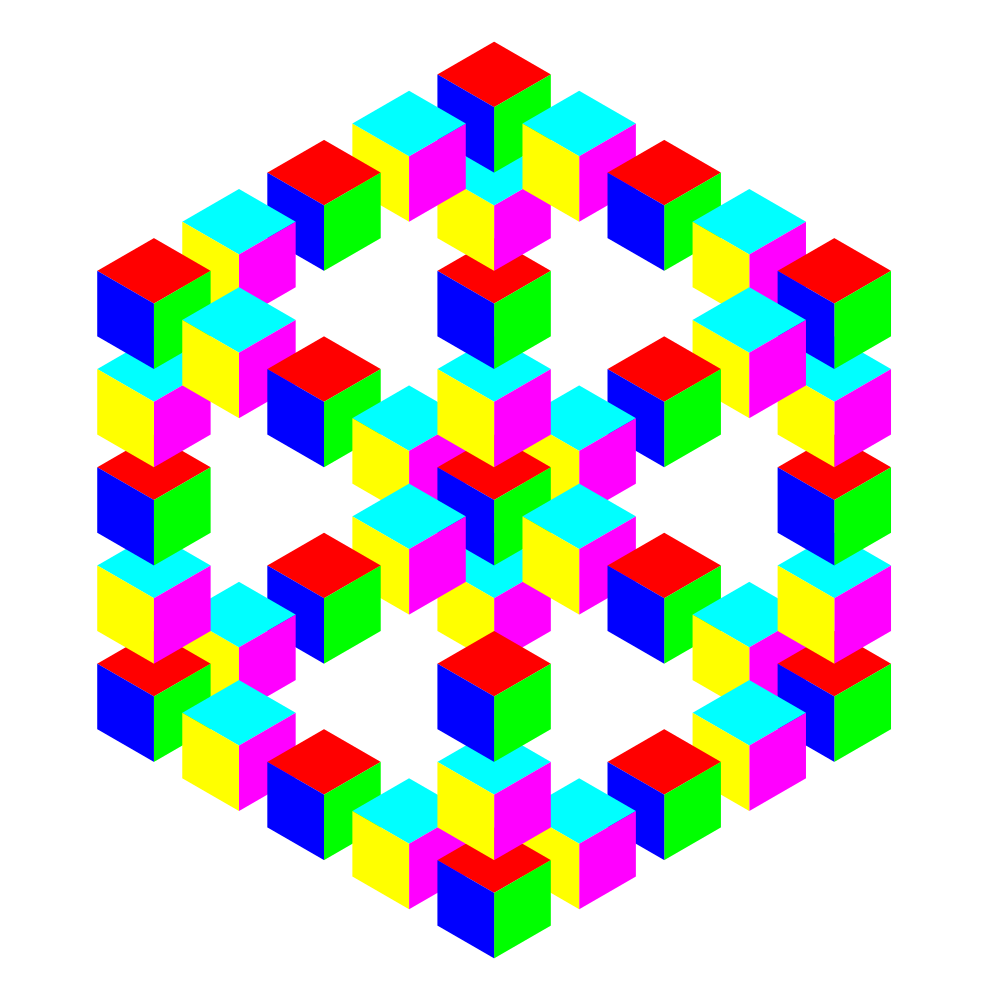 Hexagon clipart blank. Onlinelabels clip art impossible