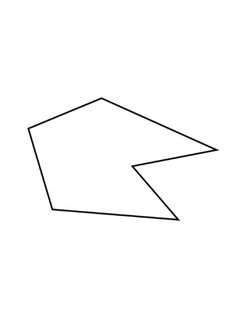 hexagon clipart concave