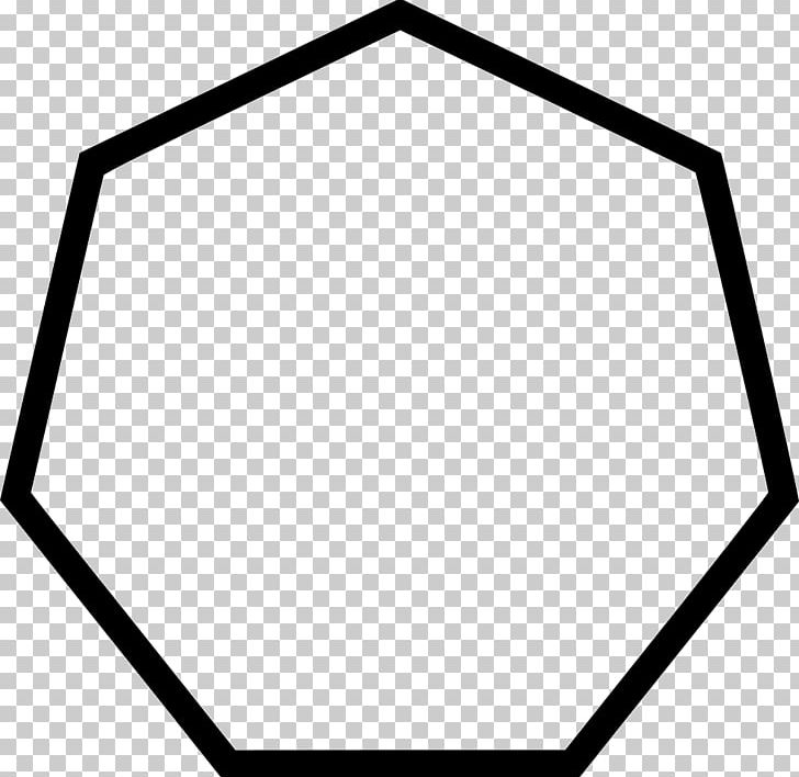 hexagon clipart heptagon shape