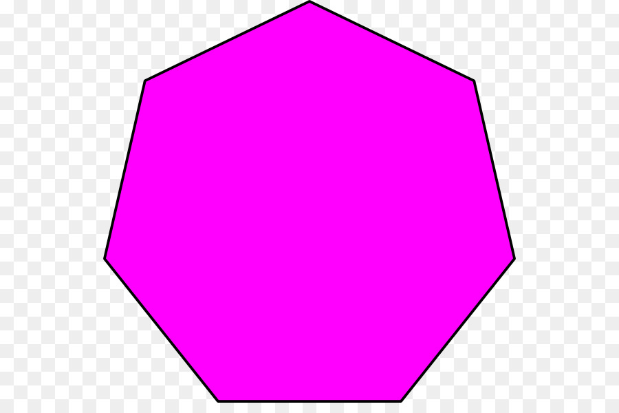 hexagon clipart heptagon shape