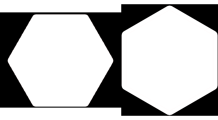 Hexagon clipart hexagonal. How to create a