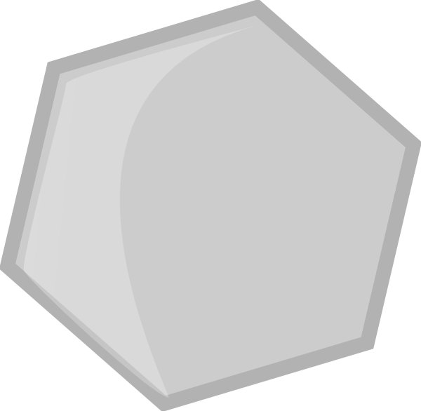 hexagon clipart large