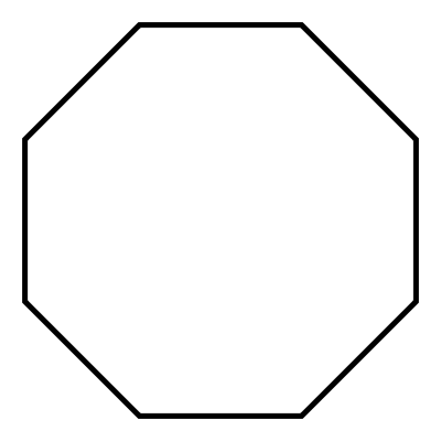 Octagon look at clip. Hexagon clipart octogon