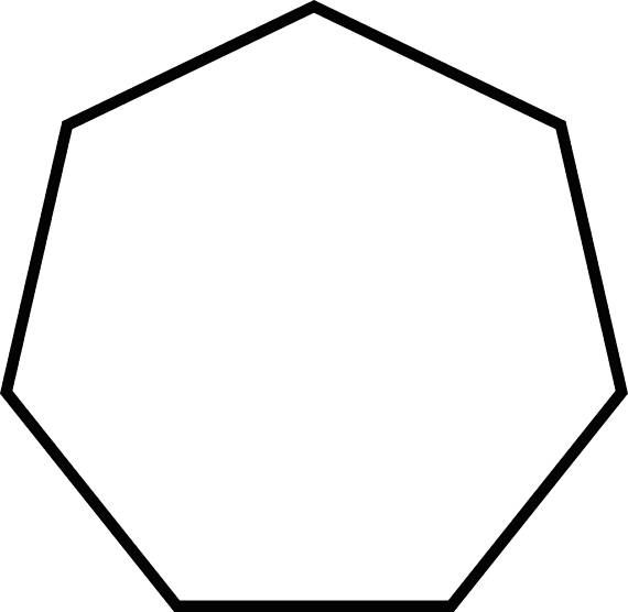 Hexagon clipart pdf. Polygon bases for paper
