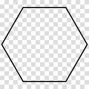 Regular internal angle heptagon. Hexagon clipart polygon