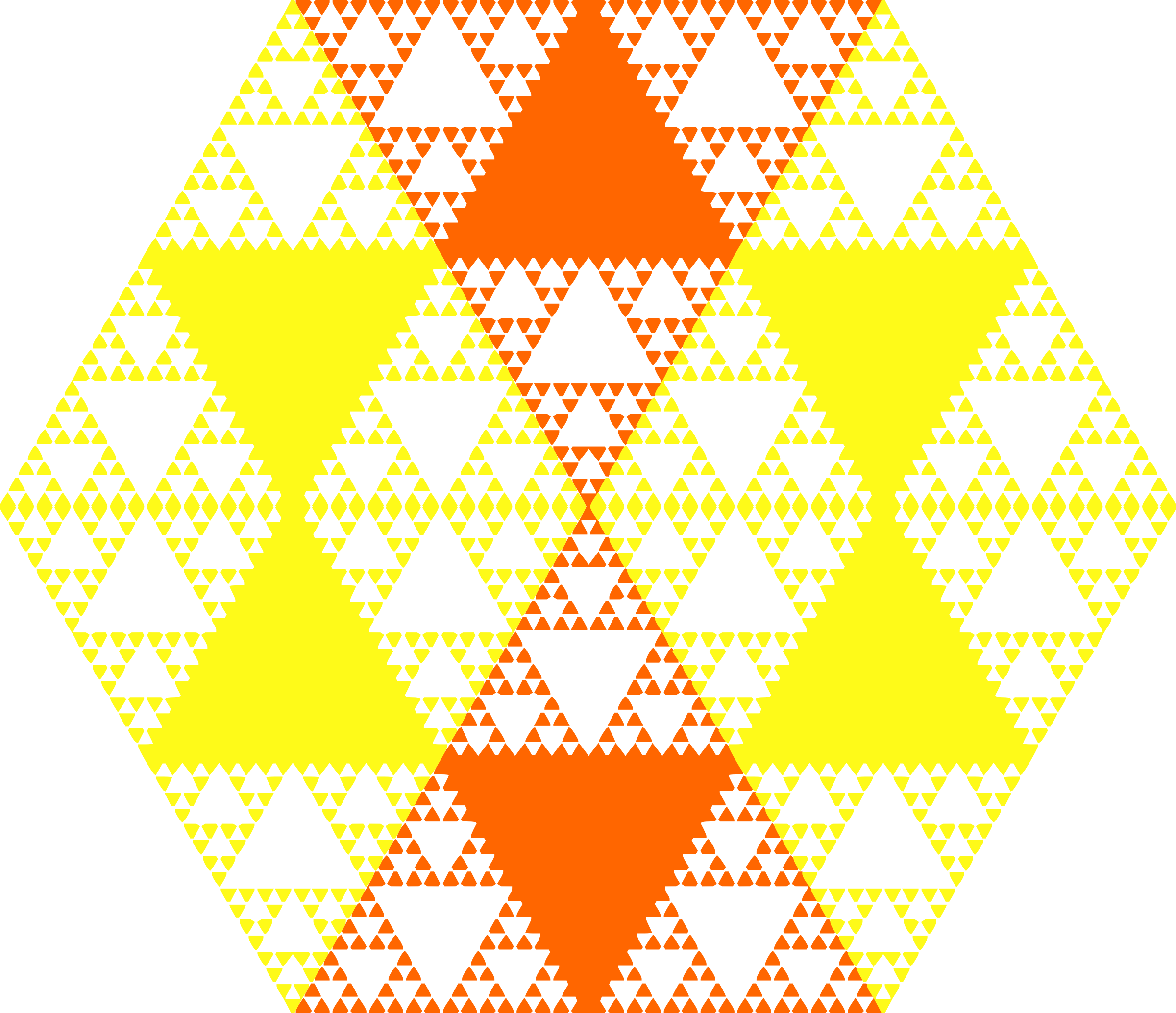 hexagon clipart symmetry