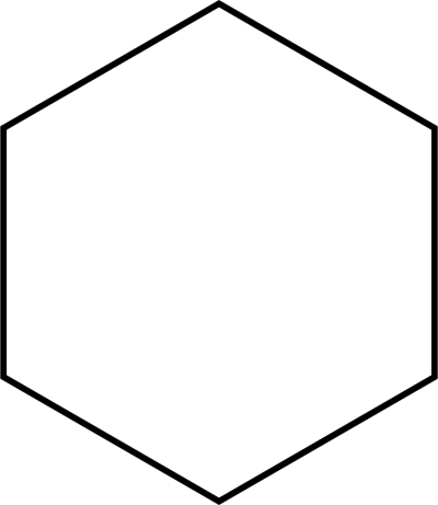 hexagon clipart transparent background