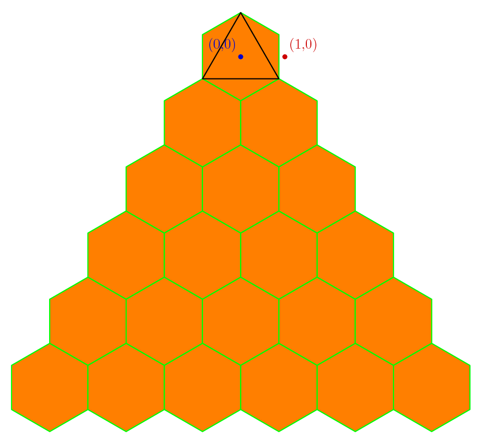 hexagon clipart yellow hexagon