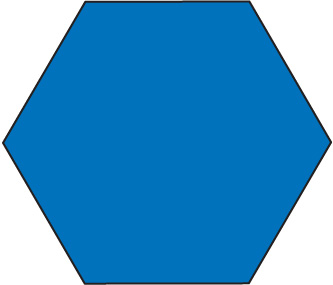 hexagon clipart