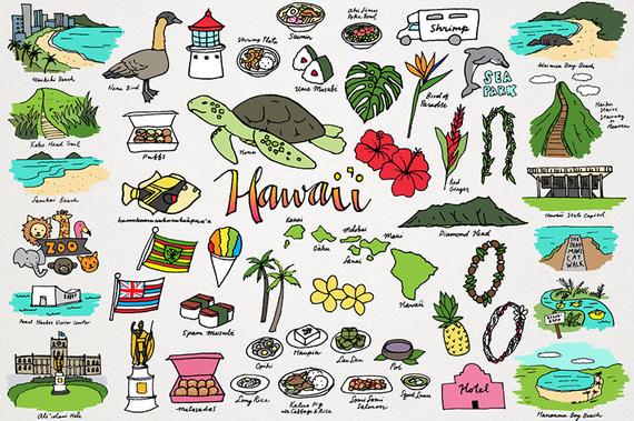 hi clipart animal hawaiian