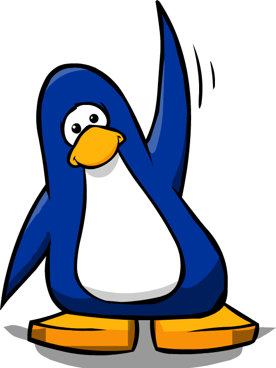 hi clipart penguin dancing