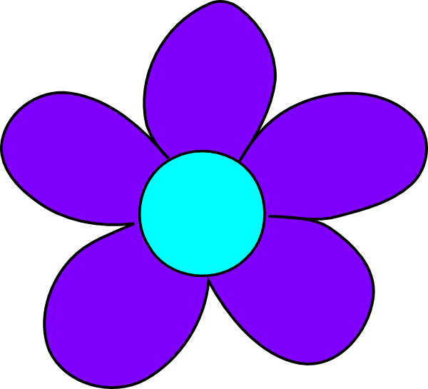 hibiscus clipart blue violet